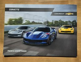 Chevrolet Corvette C7 Stingray Preis & Ausstattung Prospekt
