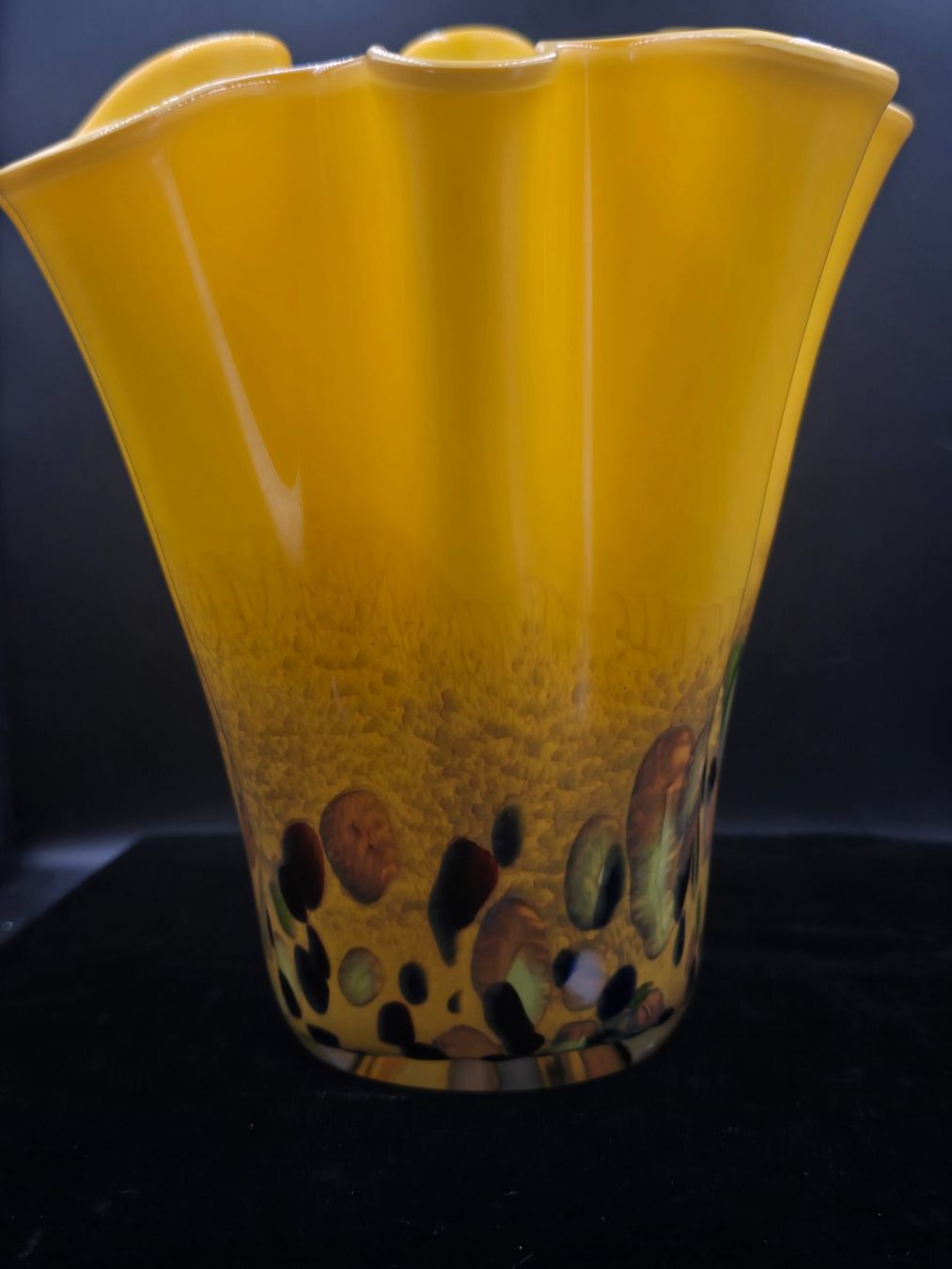 Vasi & Recipienti: Taschentuch Glas Vase Hand Made – Usato da Rorschacherberg venduto da snOOpydOg11 1