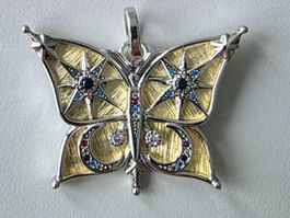 Anhänger Schmetterling Silber 925