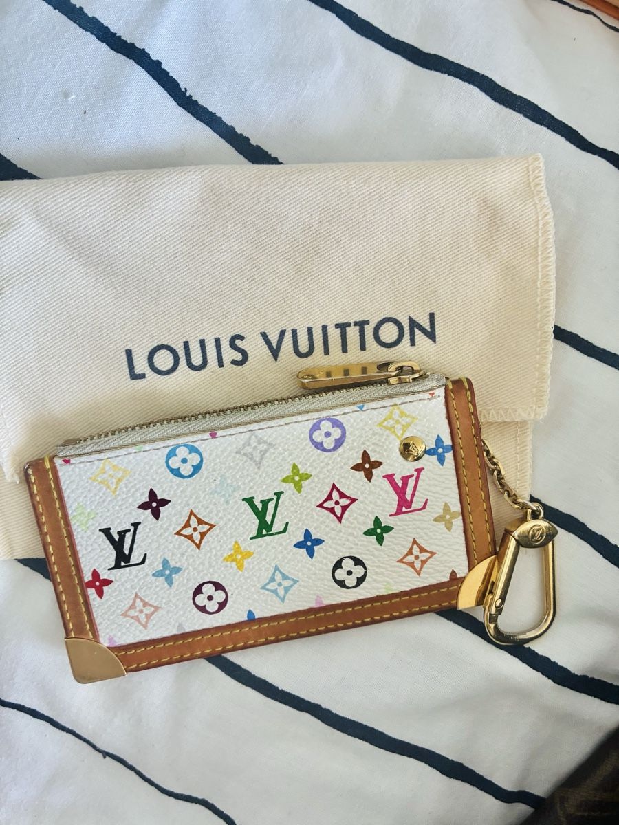 Louis Vuitton Brieftaschen: Louis Vuitton Key Pouch Murakami Multicolor   – Gebraucht aus Basel von ars_r7xd 1