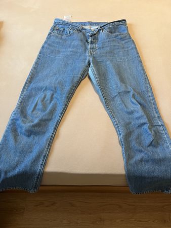 Levis 501 Crop Straight Leg 30x28
