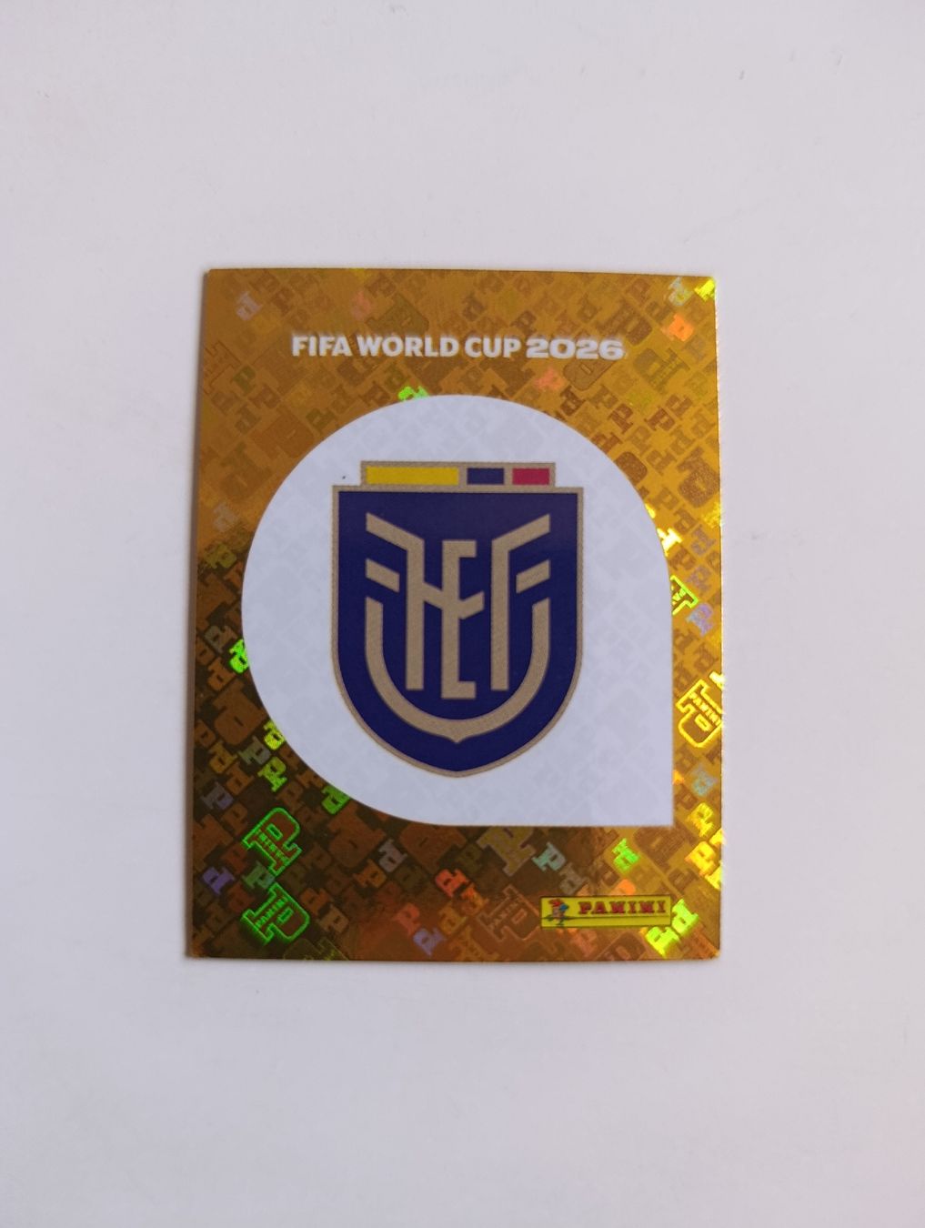 Panini Carte collezionabili: Panini World Cup 2026 ECU 1 – Nuovo (secondo la descrizione) da Lavey-Village venduto da pas_7xd2