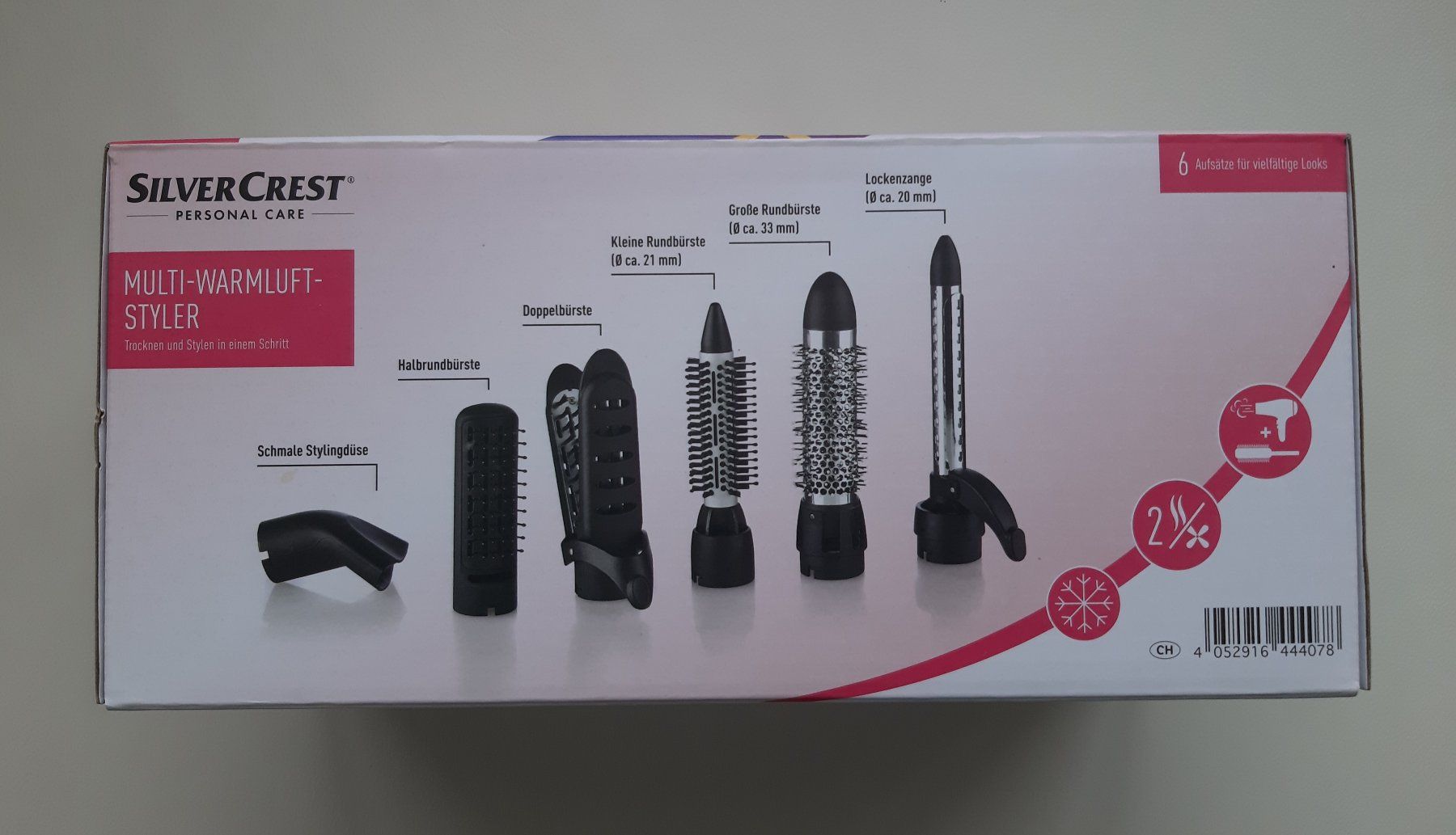 SilverCrest Piastre & Arricciacapelli: Multi-Warmluft-Styler, neuwertig – Usato da Hinwil venduto da Rado56 2