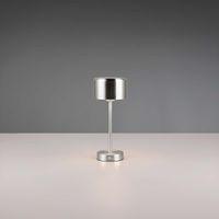 LED Tischleuchte, Rund, 30 cm Höhe, Akku