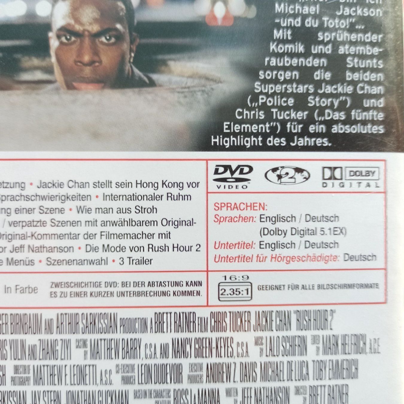 Tutti i DVDs: Rush Hour 2 – Usato da Dübendorf venduto da kb86_MOVIE 2