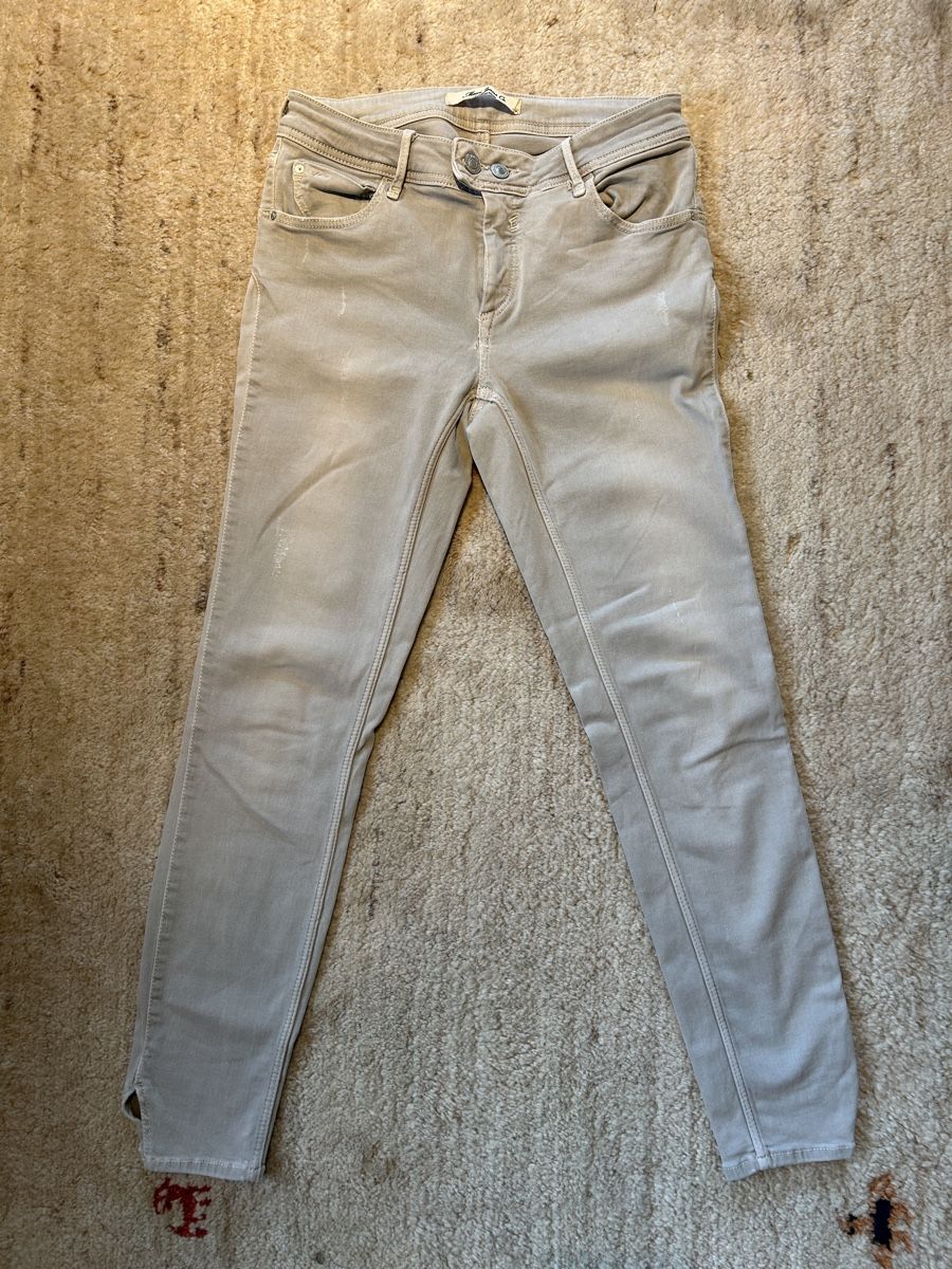 Mavi Jeans: Mavi Adriana Ankle Jeans, Hellgrau, Grösse 28/30 – Usato da Gümligen venduto da Pygmalion