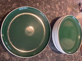 Villeroy&Boch Speiseteller like. Smaragdgrün, 6 Stk.