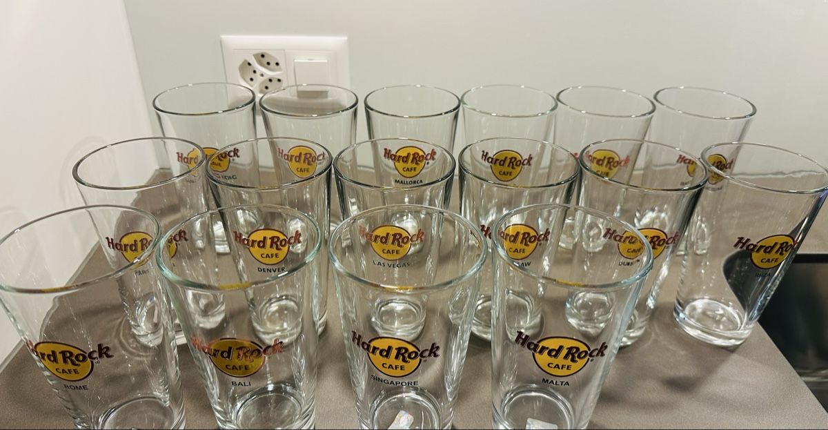 Hard Rock Cafe Bicchieri: Hard Rock Cafe Glässer – Nuovo (secondo la descrizione) da Baar venduto da Rakux