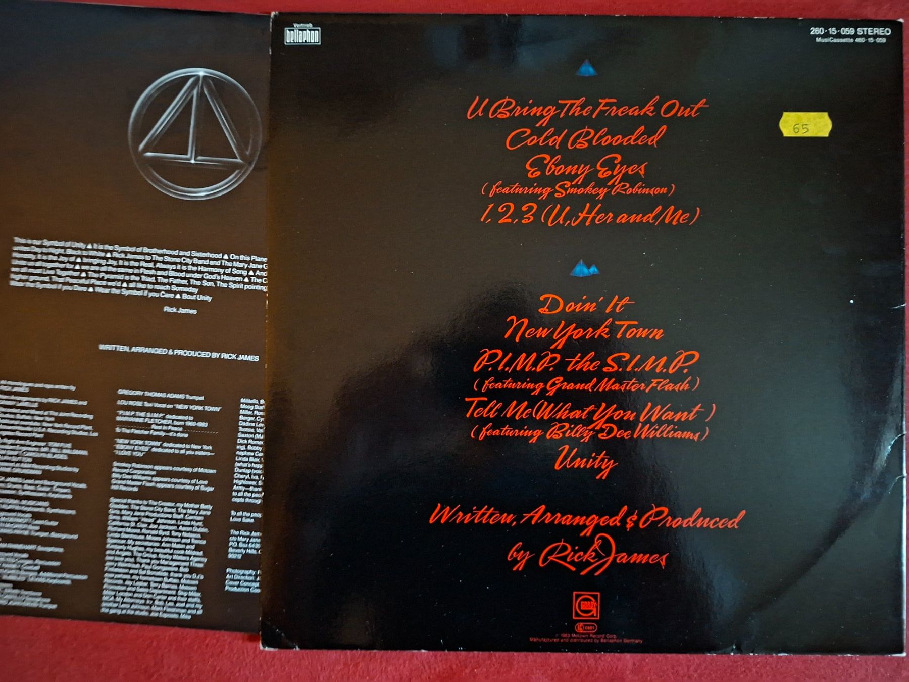 Dischi in vinile: Schallplatte LP Rick James – Usato da Burg AG venduto da FunkFrog67 2
