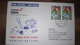 Swissair Zürich - Beijing 24.06.1991