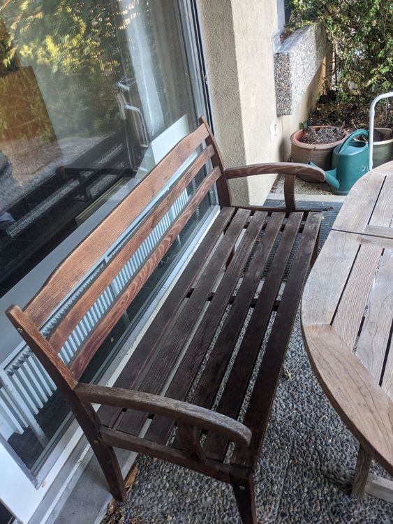 Sitzbank Holz Garten/Balkon Kaufen auf Ricardo