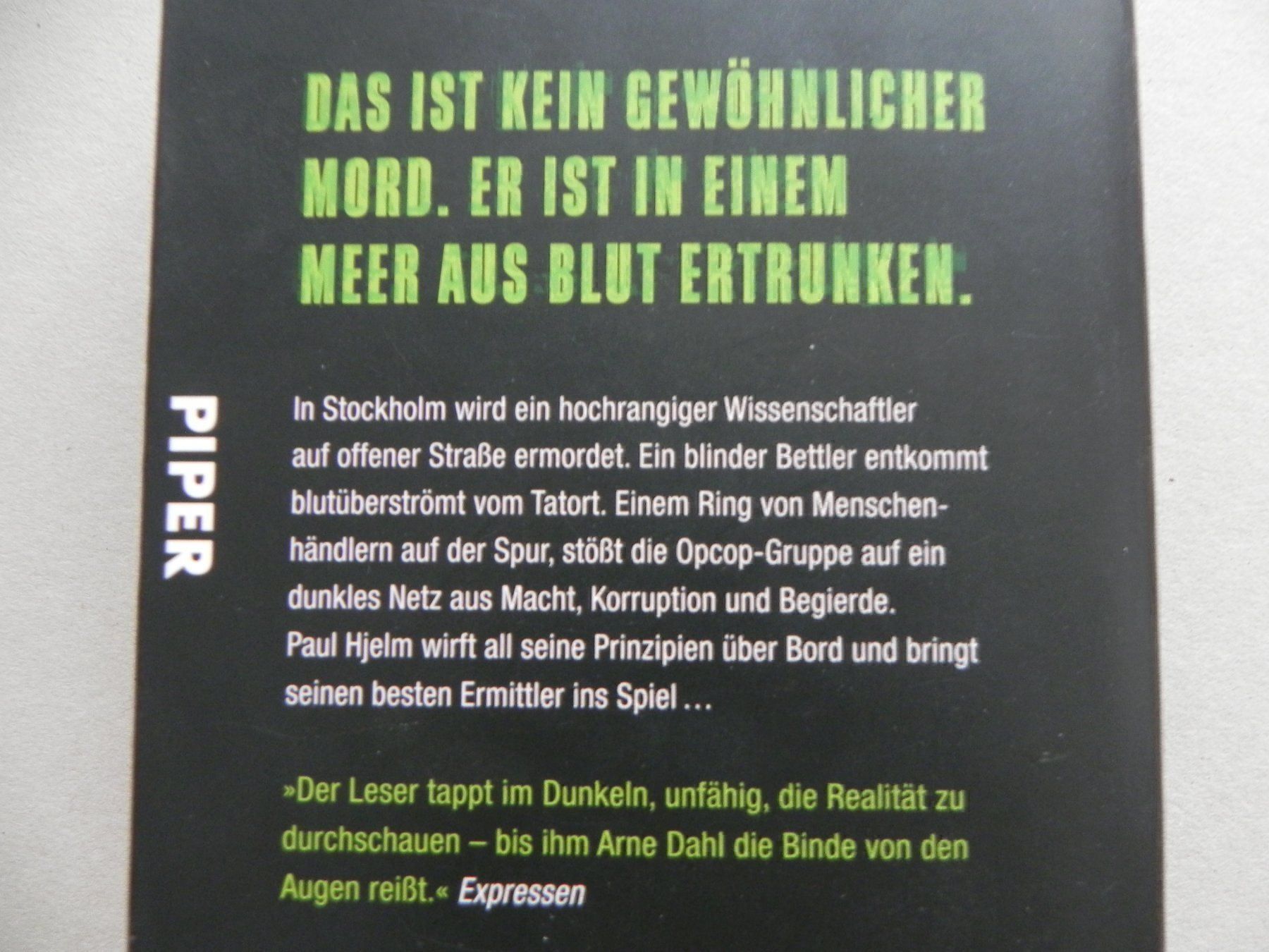 Libri: 6 Taschenbücher Triller versch. Autoren – Usato da Siebnen venduto da krimsie 2