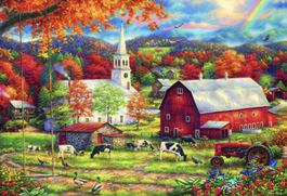 Grafika Puzzle 1000 Teile "Herbstidylle"