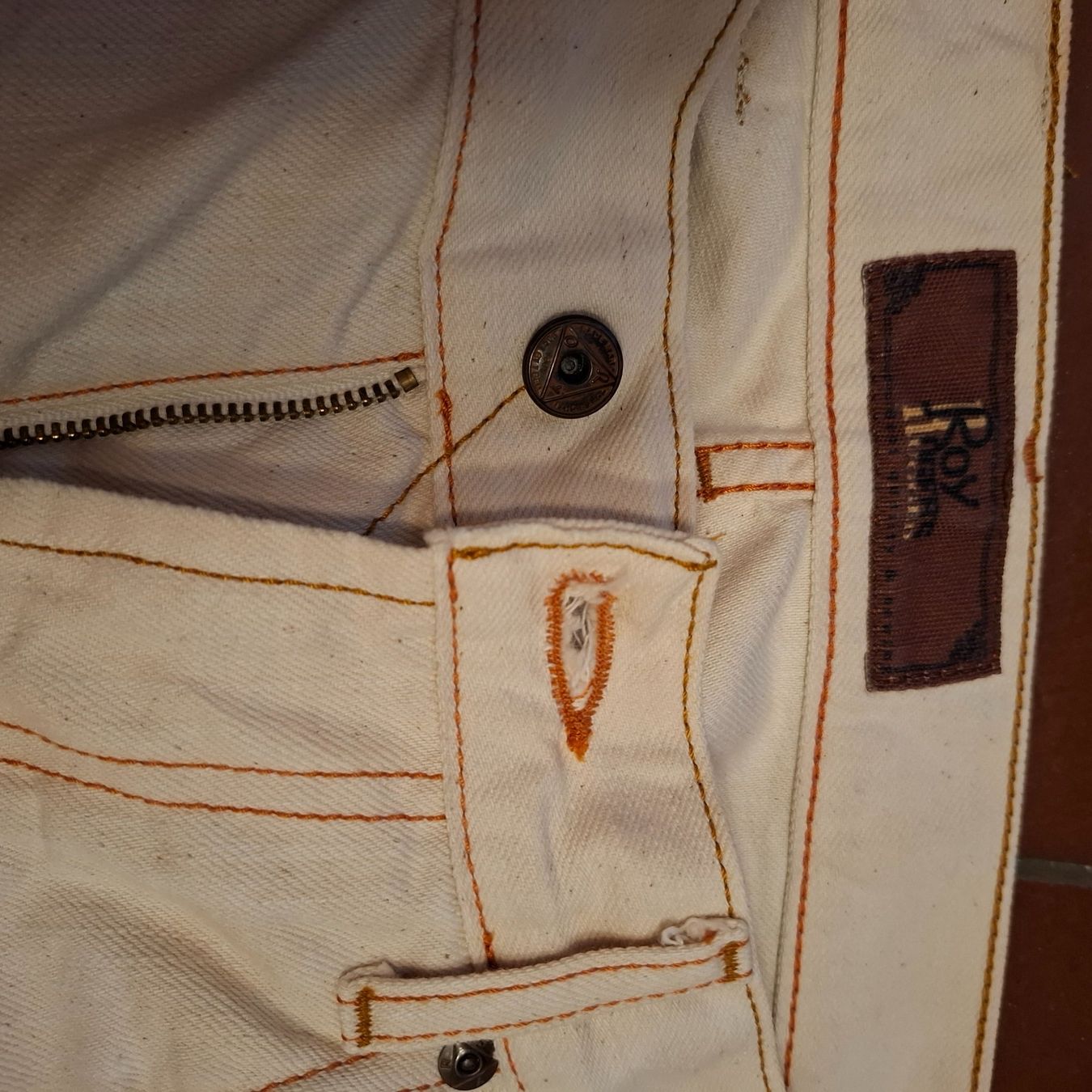 Jeans: Roy Rogers Jeans Gr. 33  Farbe ecru – Neu (gemäss Beschreibung) aus Caslano von rajinta 3