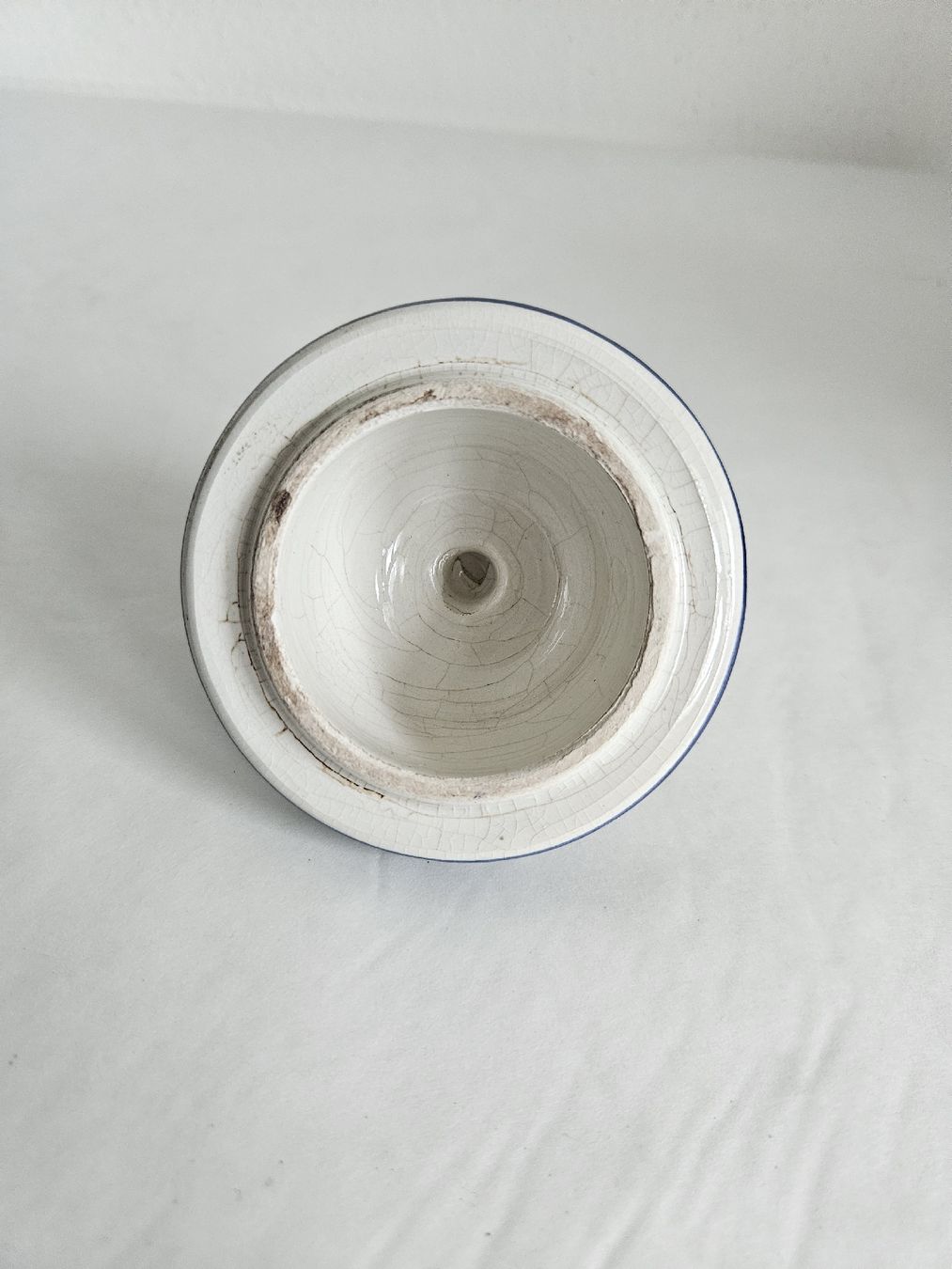 Pentole: blau weisser Keramik-Apothekertopf – Usato da Schaffhausen venduto da Alforall 6