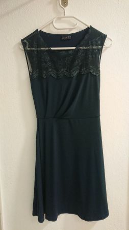 Damen Kleid Gr. XS 32/34 von Bodyflirt mit Spitze