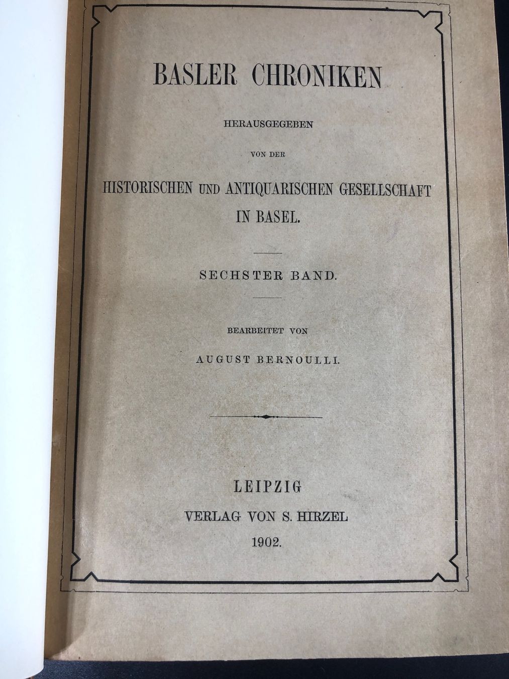 Libri: ⭐ Basler Chroniken Band 1-6 – Usato da Arisdorf venduto da Liquidus 8
