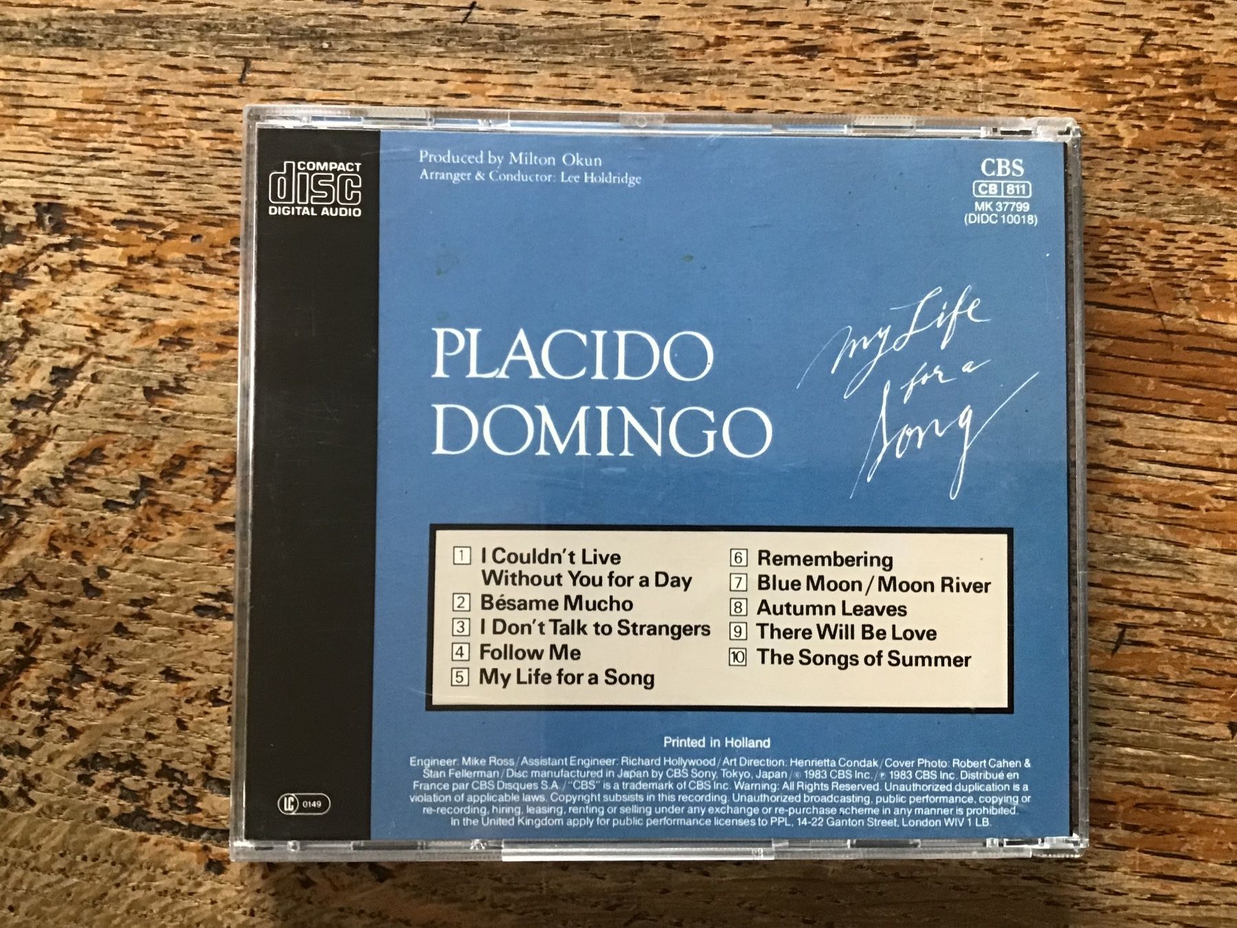 CD: CD Placido Domingo – Usato da Fully venduto da Ruby97 2