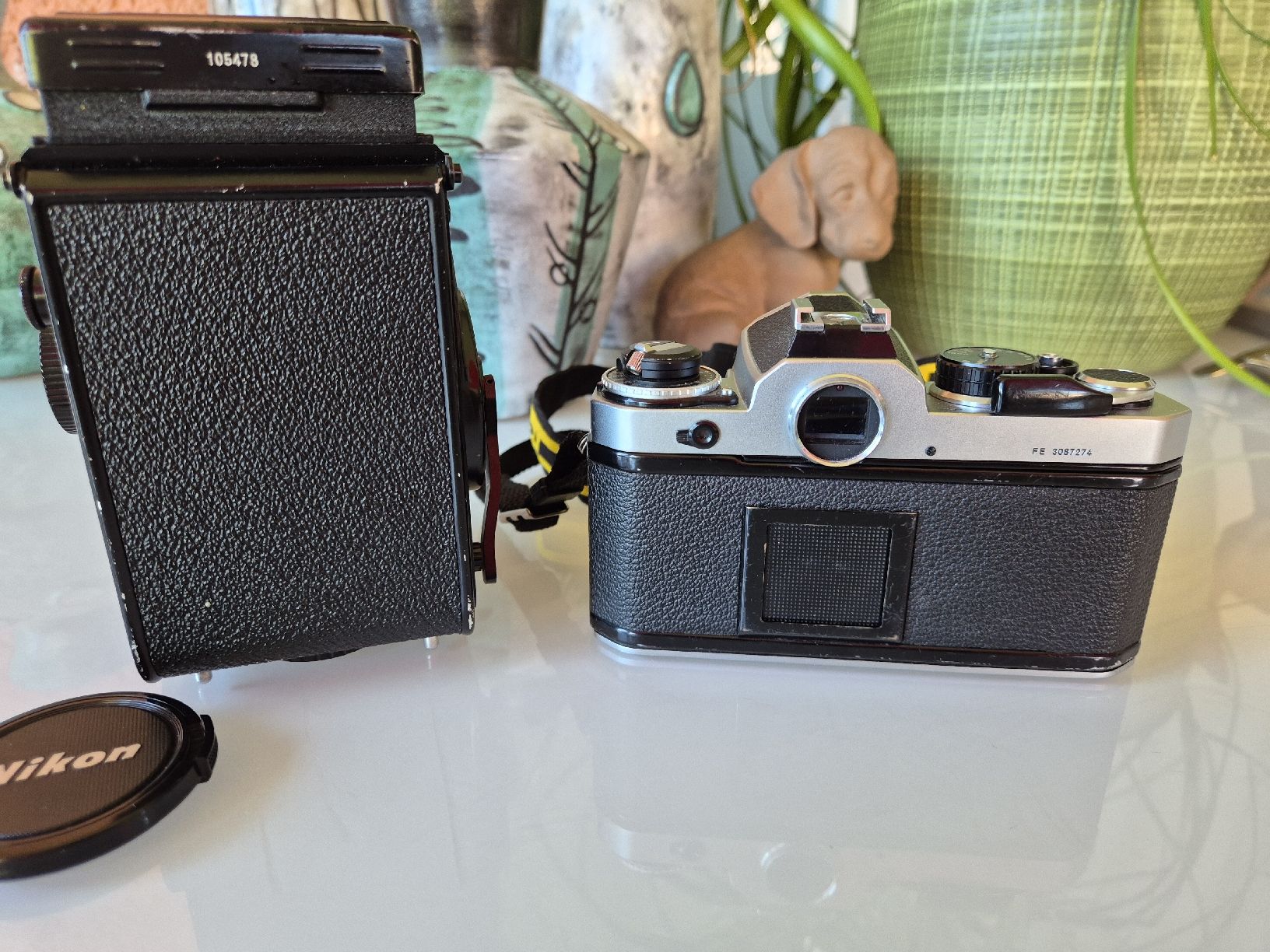 Yashica Kamera: Yashica Mat 124 G + Nikon FE – Gebraucht aus Frauenfeld von caspar1980 2