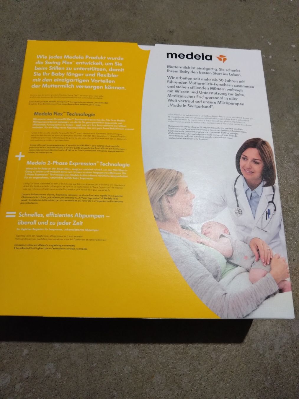 Medela Accessori per l’allattamento: Medela Milchpumpe Swing Flex – Usato da Unterlangenegg venduto da SteWue 2