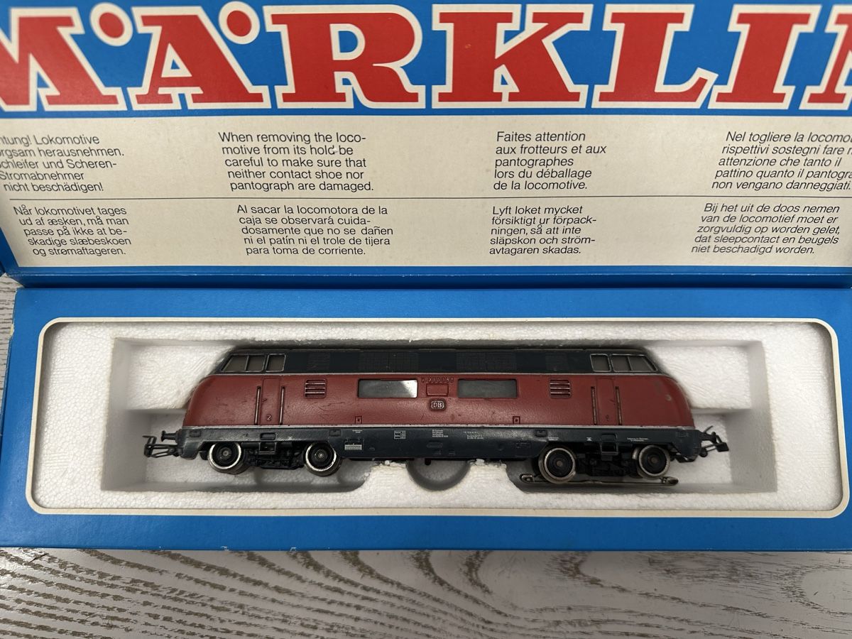 Märklin Modellini di ferrovie: Märklin 3021 DB BR V200 – Usato da Lupsingen venduto da New-Haven 6