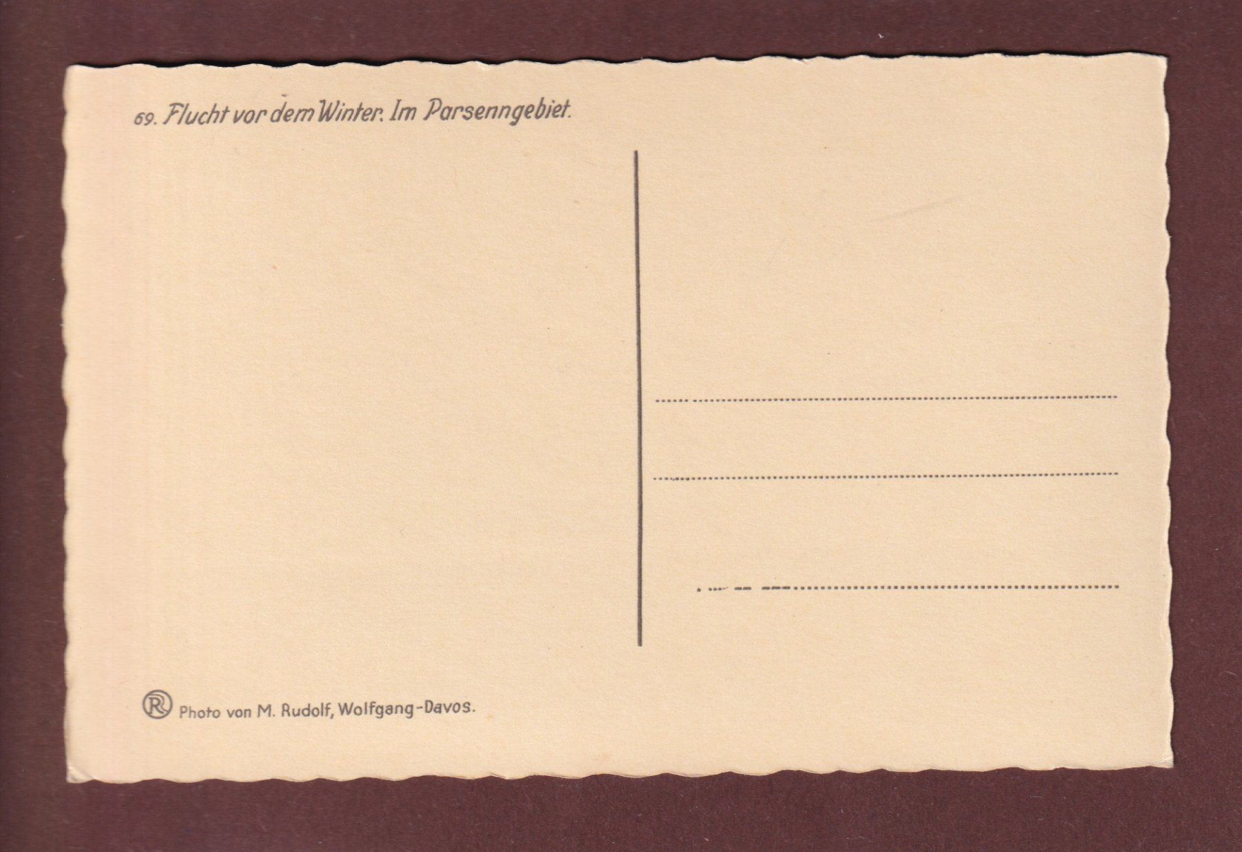 Cartoline postali: DAVOS - Parsenngebiet - Schafherde – Usato da Pully venduto da nicecards 1