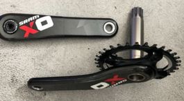 Sram XO 11 Fach Kurbel (GXP axe)/175mm 34