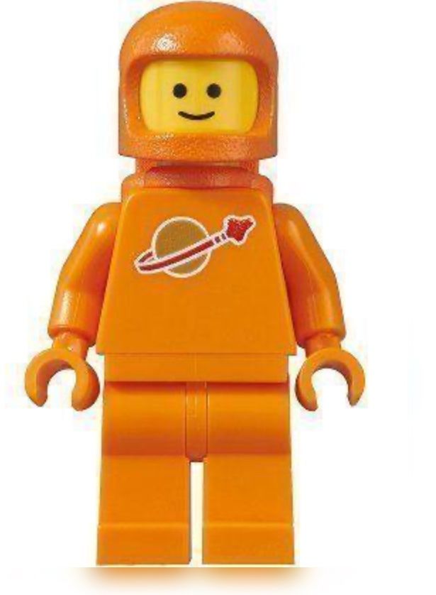Lego Kit di costruzioni: Lego minifigur Space Classic orange – Nuovo (secondo la descrizione) da Yvorne venduto da Didier66