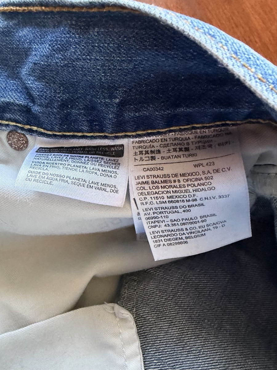 Levi's Jeans: Levi's 505 jeans W34 L32 bleu  – Usato da Baulmes venduto da resel_.tm 7