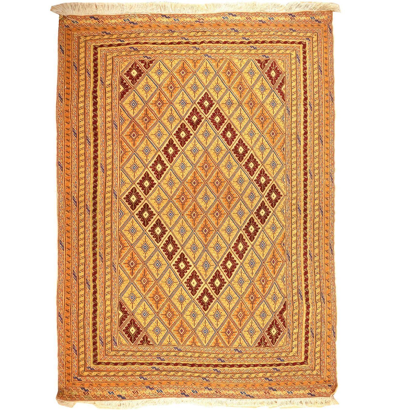 Kelim Tappeti: 190x149cm Afghan Kelim Handgemacht – Nuovo e nell'imballaggio originale da Luzern venduto da Hera.Kollektiv