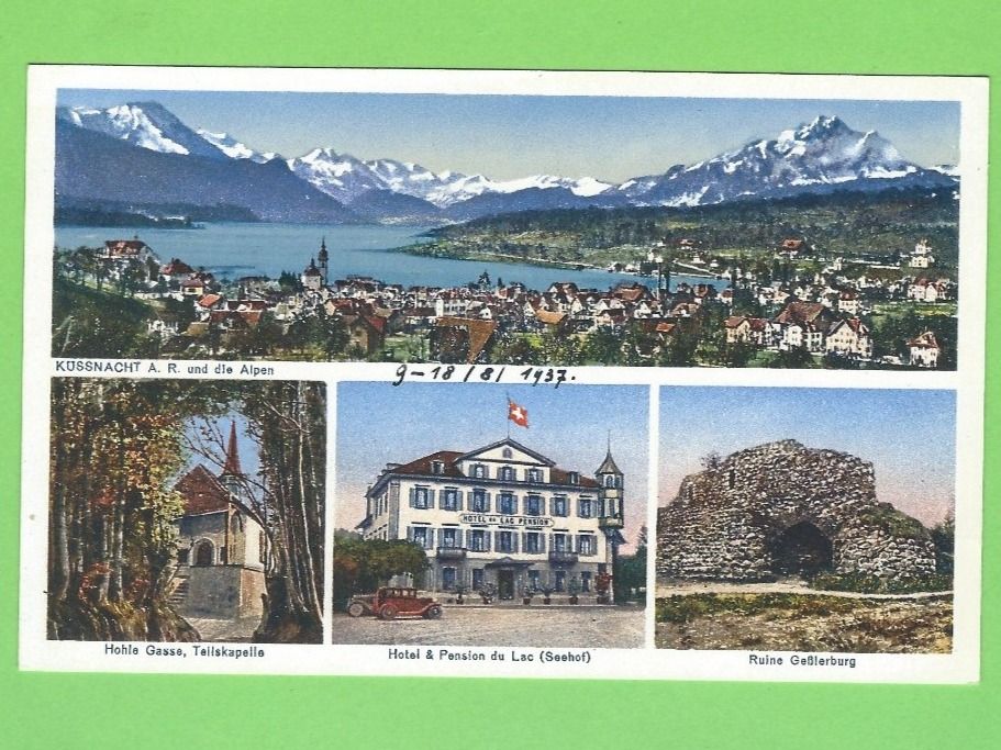 Cartoline postali: Küssnacht am Rigi – Nuovo (secondo la descrizione) da Zürich venduto da t24_de