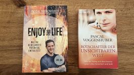 2 Bücher Pascal Voggenhuber gebrauchter Zustand