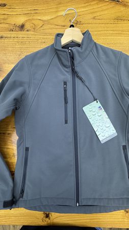 Russell Softshell Jacke, Grau, Grösse M, Neu mit Etikett!
