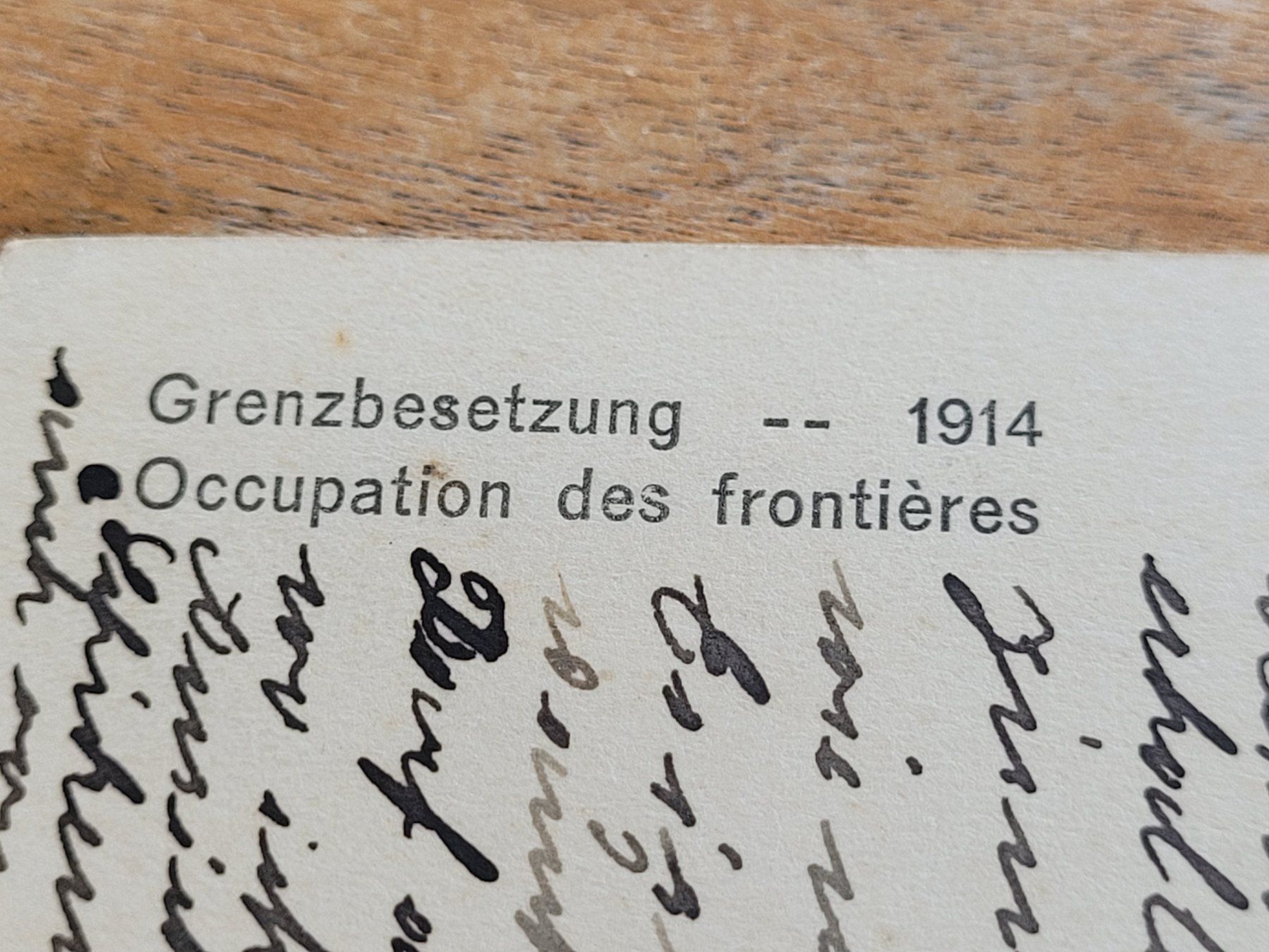 Cartoline postali: Schweizer Soldaten " Schützengräben " 1914 – Usato da Kriens venduto da KTP 4