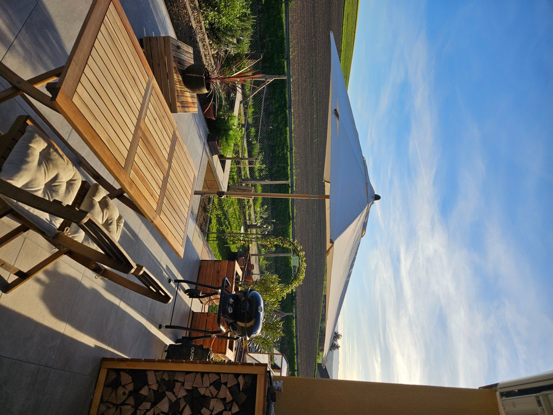 Tavoli: Table de jardin pliante en bois – Usato da Eclépens venduto da gry_c9f7 2