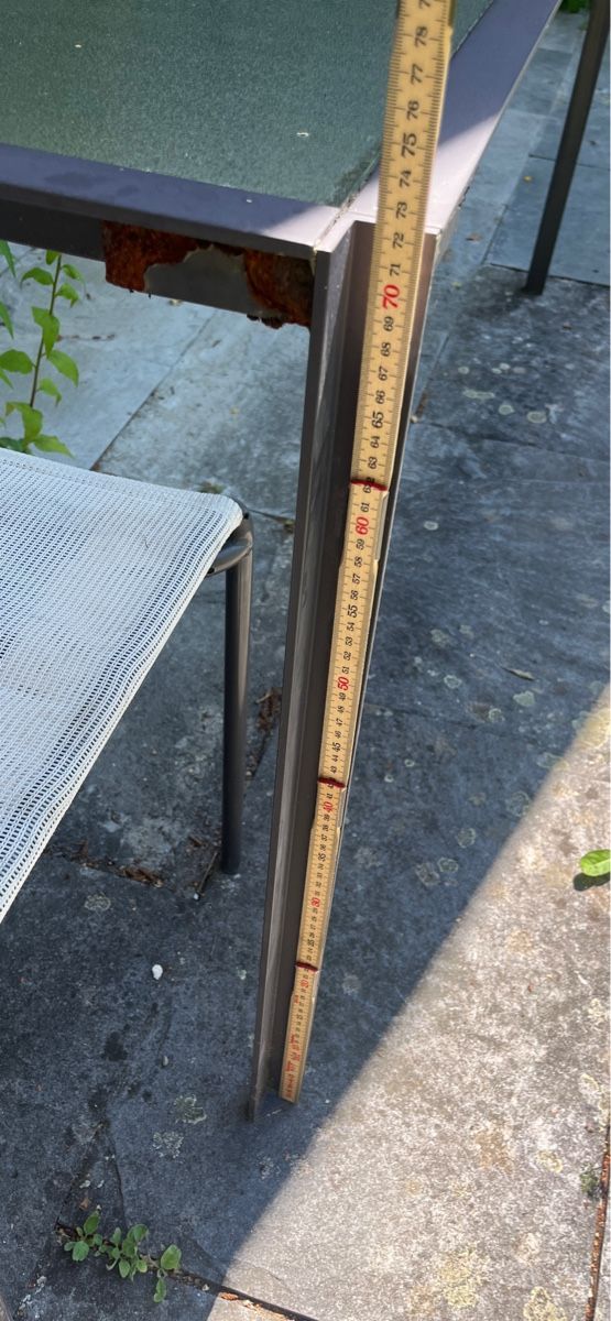 Tables: Gartentisch Glas mit Metallrahmen – D'occasion à Seuzach par Pasc_fr 8