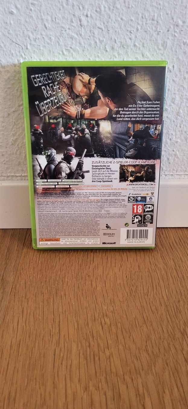 Microsoft Giochi: Xbox 360 - Splinter Cell Conviction – Usato da Münsingen venduto da DigitaleSpielecke 1
