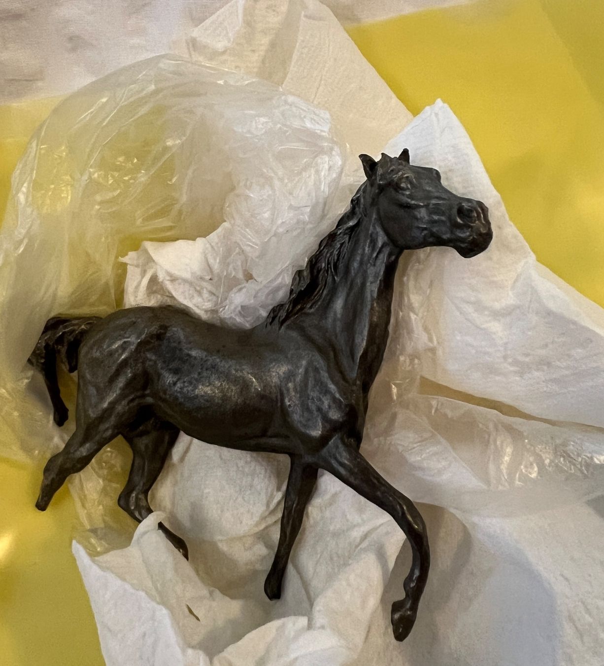Sculture & Statue: Zinnpferd von Bossert, Basel, defekt – Difettoso da Iragna venduto da Flips03 4