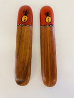 Originale Australische Clap Sticks (Klatschstäbchen)