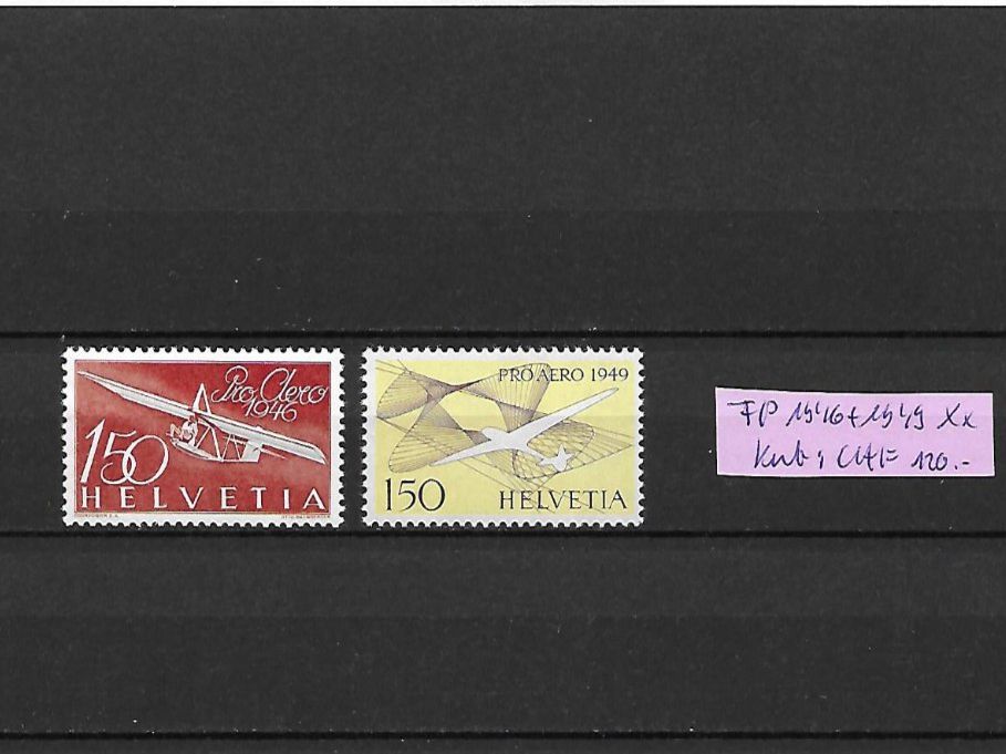 Tous les timbres: FP 1946 + 1949 ** Kat: CHF 120.- – Neuf (Voir description) à Basel par Ilp