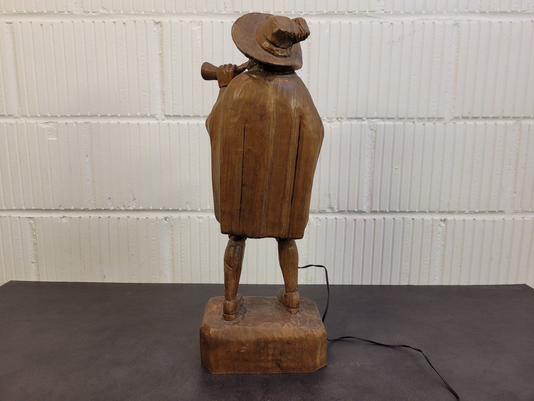 Lampade: Germany Lamp, Nachtwächter Holzfigur geschnitzt mit Lampe – Usato da Nottwil venduto da Wondewa-Shop 4