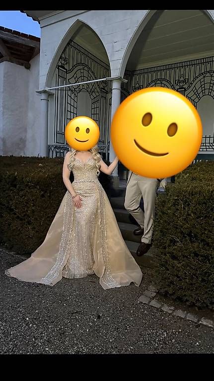 Kleider: Elegantes Abendkleid / Ballkleid  Grösse 38 – Gebraucht aus Aarburg von ktu_zm5p 2