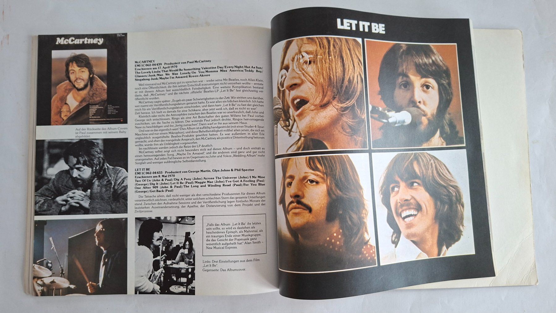 Libri: Die Beatles - Eine illustrierte Dokumentation – Usato da Opfikon venduto da Diversamente 6