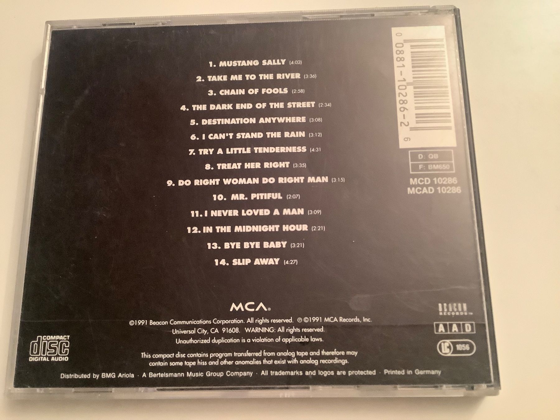 CDs: The Commitments / Filmmusik / 1991 – Gebraucht aus Dübendorf von Troll_88 1