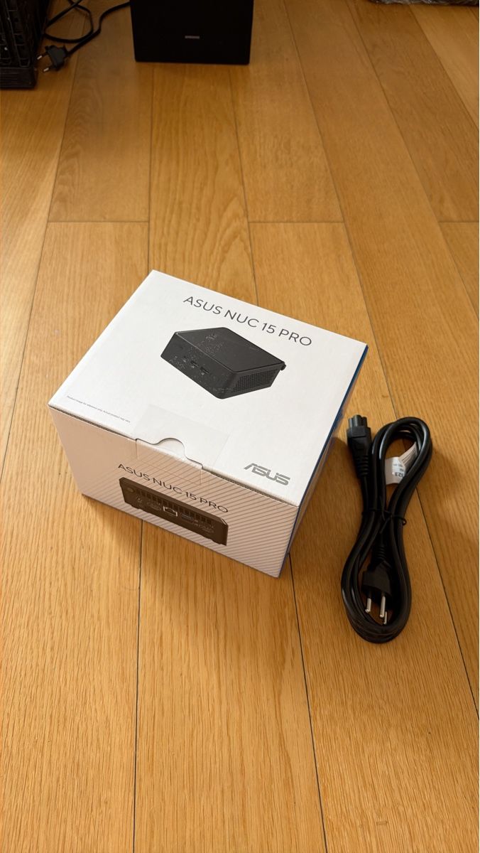 Asus PCs: ASUS NUC 15 PRO Mini PC mit Stromkabel neu! – Neuf avec emballage d'origine à Zollikofen par cedi52