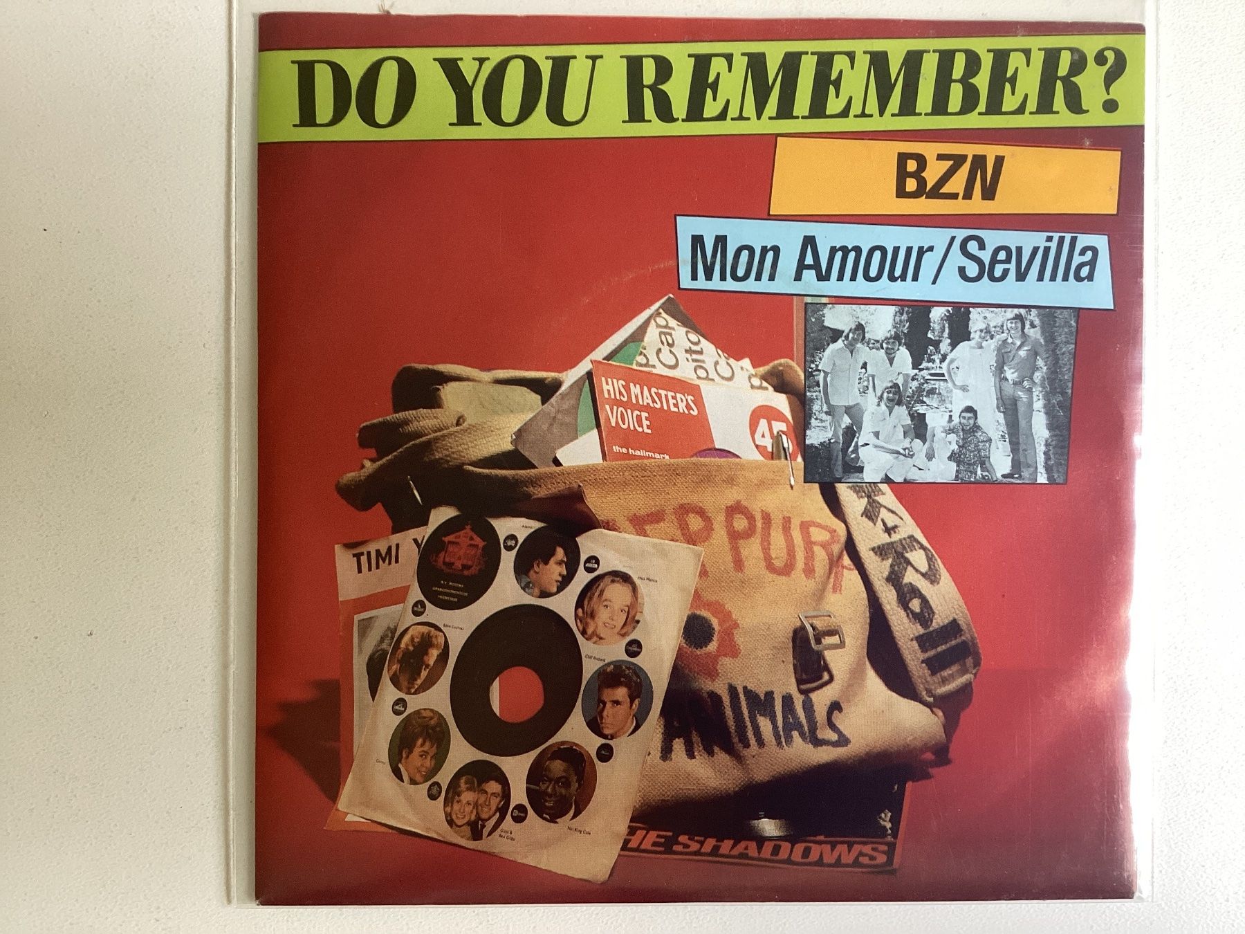 Dischi in vinile: BZN Single - Mon Amour / Sevilla – Usato da Gutenswil venduto da Hamzian