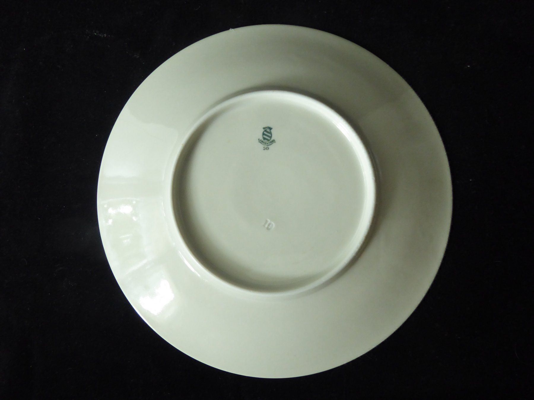Teller: 1 Langenthal Dessert - Teller  1950 – Gebraucht aus Zürich von Chaeffeler 3