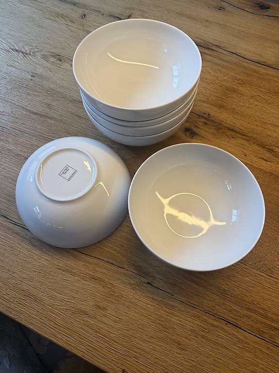 Schalen: Schüsseln weiss – Neu und originalverpackt aus Saas im Prättigau von cla_289l