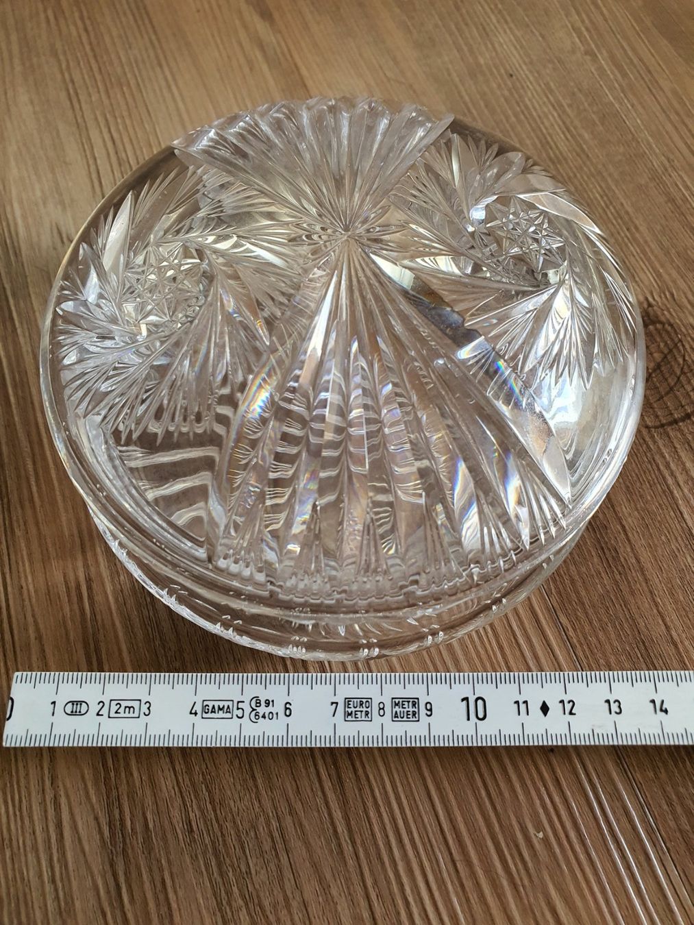 Schalen: Kristallglas Schale mir Deckel – Gebraucht aus Flawil von minggeli83