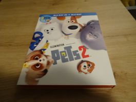 Pets 2 Blu-ray 3D + Blu-ray